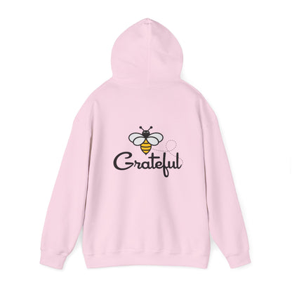 Bee Grateful Unisex Hooded Sweatshirt