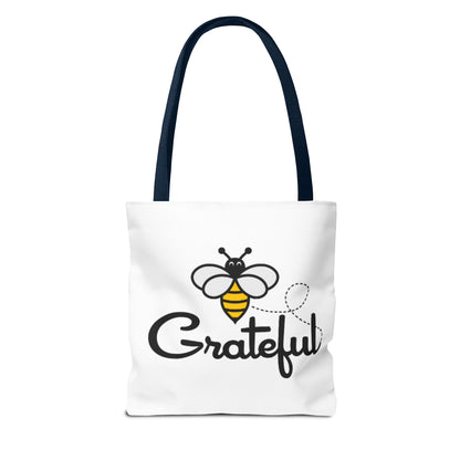 Bee Grateful Tote Bag