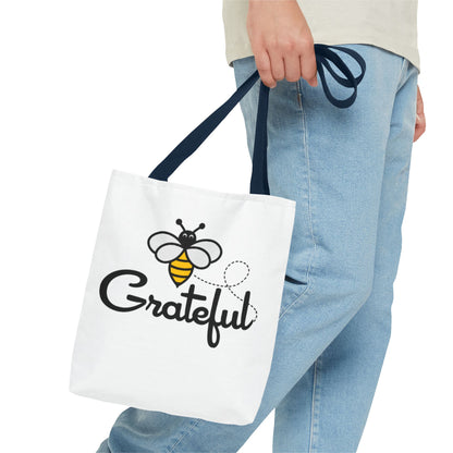 Bee Grateful Tote Bag