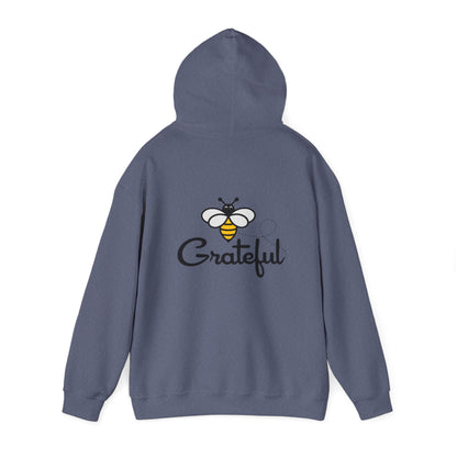 Bee Grateful Unisex Hooded Sweatshirt