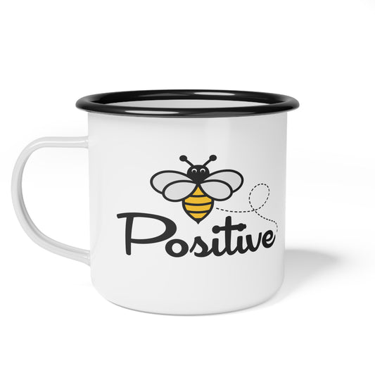 Bee Positive Camp Mug