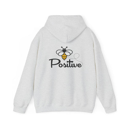 Bee Positive Unisex Hooded Sweatshirt