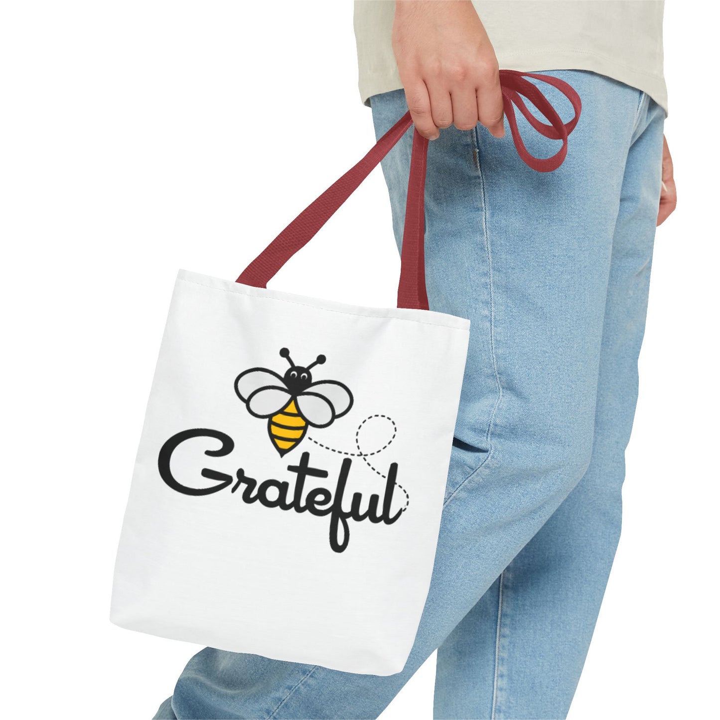 Bee Grateful Tote Bag