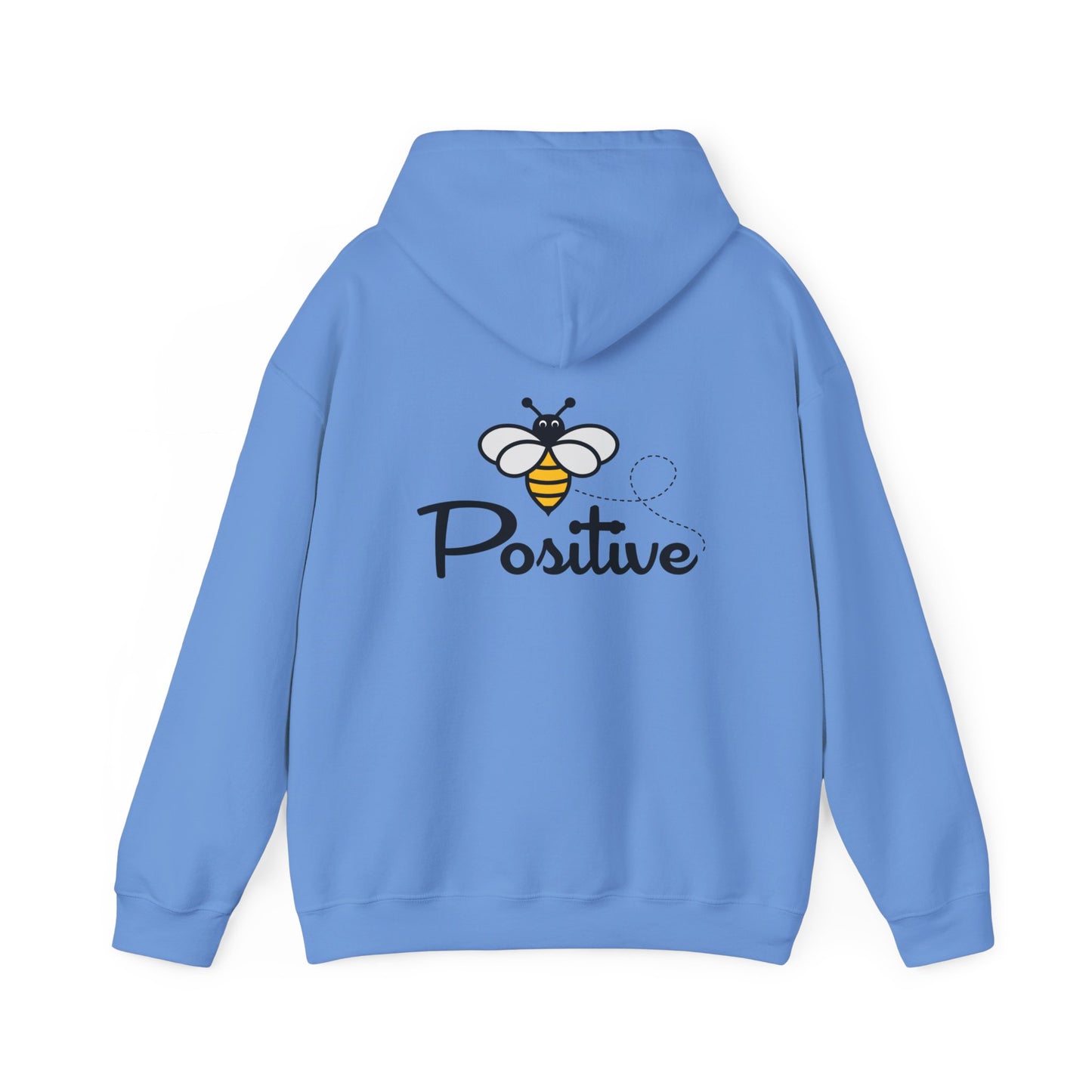 Bee Positive Unisex Hooded Sweatshirt