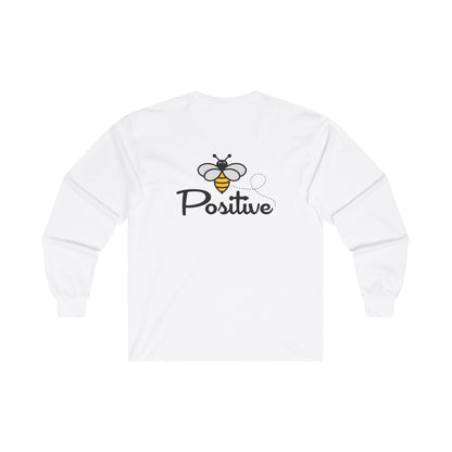 Bee Positive Unisex Long Sleeve Tee