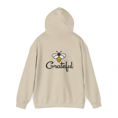 Bee Grateful Unisex Hooded Sweatshirt