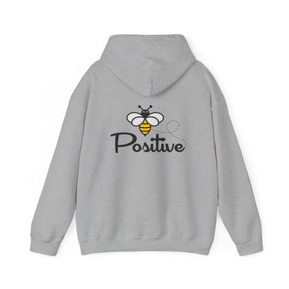 Bee Positive Unisex Hooded Sweatshirt