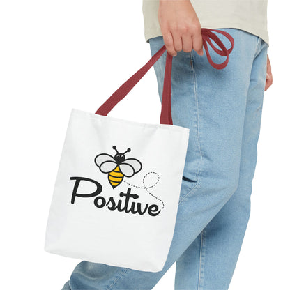 Bee Positive Tote Bag