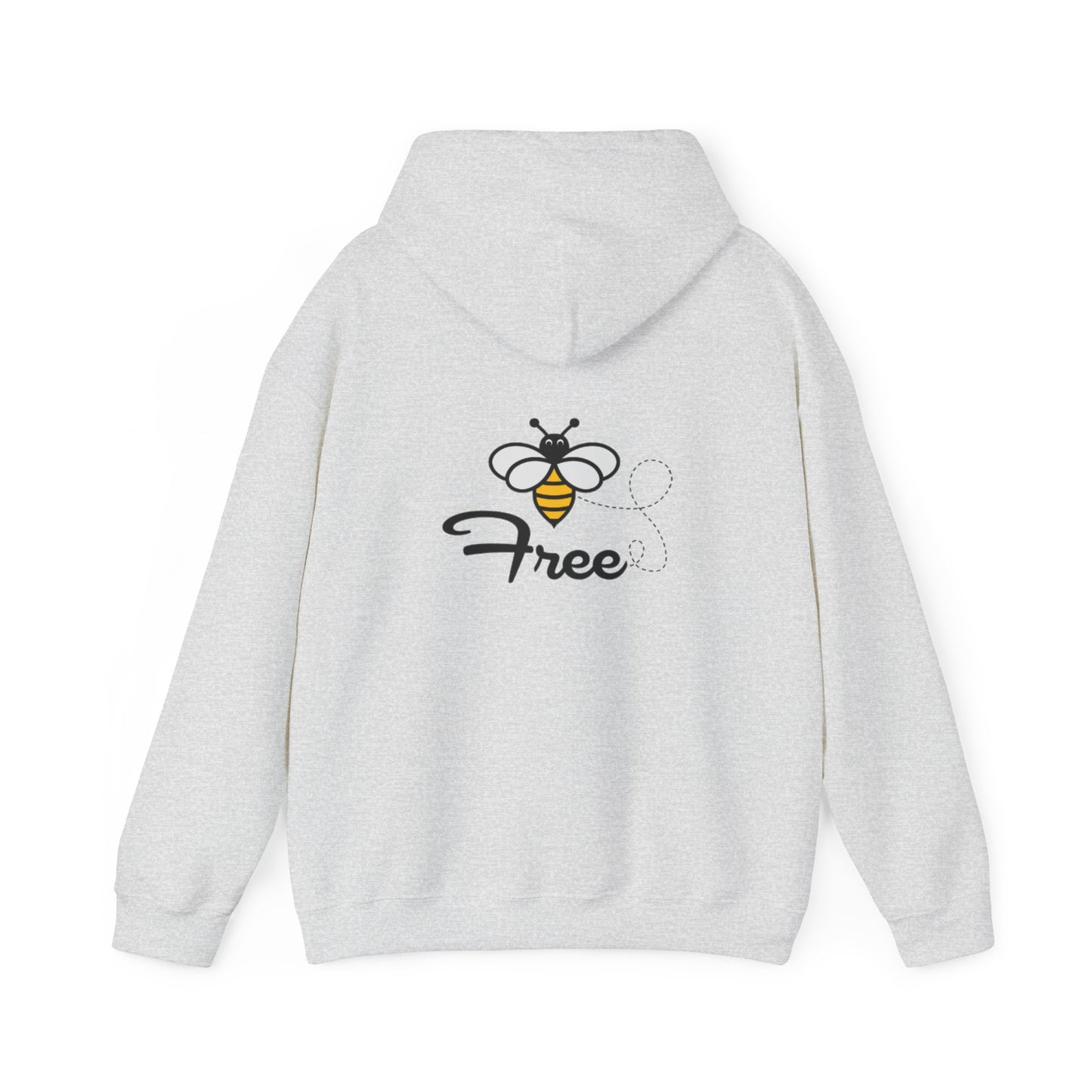 Bee Free Unisex Hooded Sweatshirt